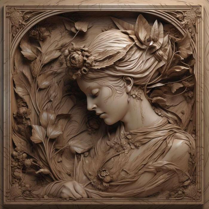 نموذج ثلاثي الأبعاد لآلة CNC 3D Art 